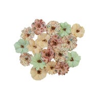 Prima - Hello Pink Autumn Collection - Flower Embellishments - Cozy Evening