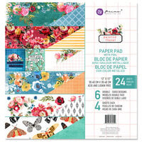 Prima - Painted Floral Collection - 12 x 12 Paper Pad