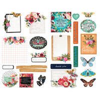 Prima - Painted Floral Collection - Stickers