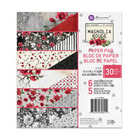 Prima - Magnolia Rouge Collection - 6 x 6 Paper Pad