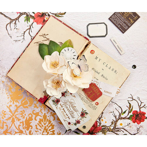 Prima - Magnolia Rouge Collection - Ephemera Icons Prima - Magnolia Rouge Collection - Ephemera Icons