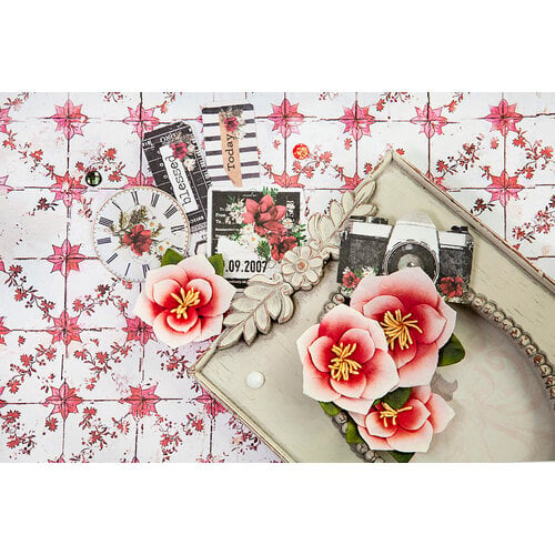 Prima - Magnolia Rouge Collection - Ephemera Icons Prima - Magnolia Rouge Collection - Ephemera Icons