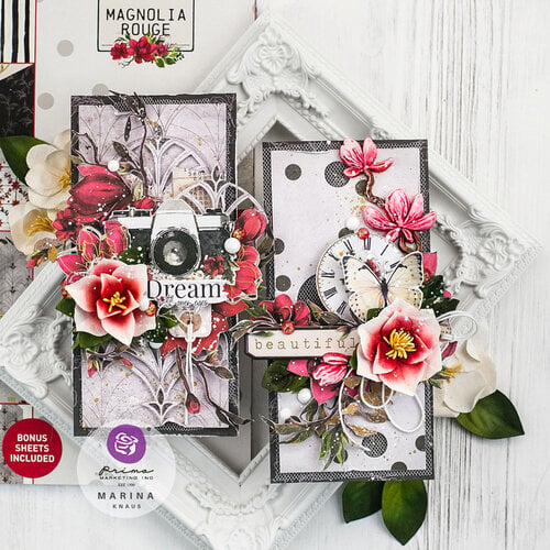 Prima - Magnolia Rouge Collection - Ephemera Icons Prima - Magnolia Rouge Collection - Ephemera Icons