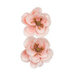 Prima - Strawberry Milkshake Collection - Flower Embellishments - Sweet Strawberries