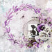 Prima - Aquarelle Dreams Collection - Flower Embellishments - Passion