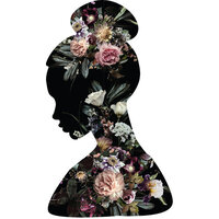 Re-Design - Furniture Transfers - Floral Silhouette