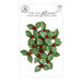 Prima - Candy Cane Lane Collection - Christmas - Flower Embellishments - Mistletoe Love