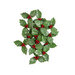 Prima - Candy Cane Lane Collection - Christmas - Flower Embellishments - Mistletoe Love