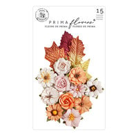 Prima - Luna Collection - Flower Embellishments - Halloween Night