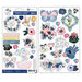 Prima - Spring Abstract Collection - Chipboard Embellishments