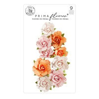 Prima - Luna Collection - Halloween - Flower Embellishments - Luna