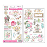 Prima - Avec Amour Collection - Chipboard Stickers