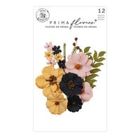 Prima - Luna Collection - Halloween - Flower Embellishments - Magic Spells