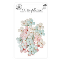 Prima - Love Notes Collection - Flower Embellishments - Enchanting Song