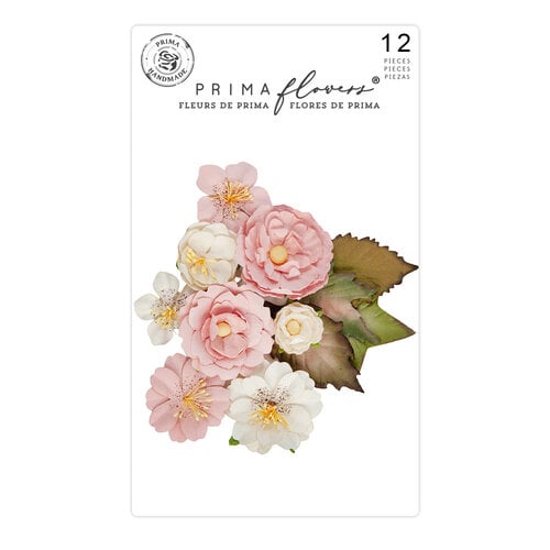 Prima - Love Notes Collection - Flower Embellishments - Silly Love Notes