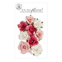 Prima - Love Notes Collection - Flower Embellishments - Madly In Love