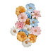 Prima - Spring Abstract Collection - Flower Embellishments - Spring Notes