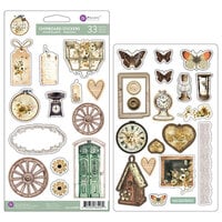 Prima - In The Moment Collection - Chipboard Stickers