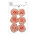 Prima - The Plant Department Collection - Flower Embellishments - Peachy Keen