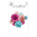 Prima - Postcards From Paradise Collection - Flower Embellishments - Tropical Paradise