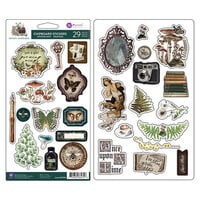 image of Prima Marketing - Nature Academia Collection - Chipboard Stickers