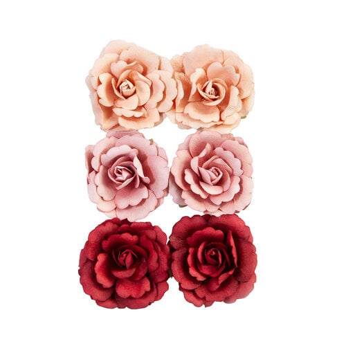Prima - Lost In Wonderland Collection - Flower Embellishments - Queen Of Hearts