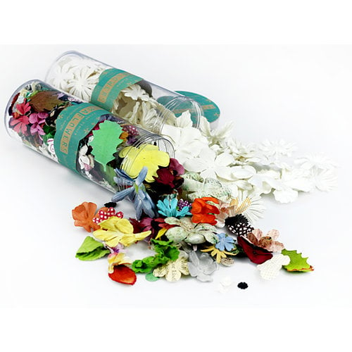 Prima - Wildflowers Pillar Pack Collection Kit - Botanical Flower Mix