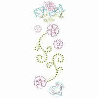 Prima - Say It In Crystals Collection - Self Adhesive Jewel Art - Bling - Flirty Little Secret