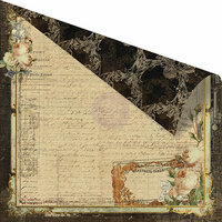 Prima - Time Travelers Memories Collection - 12 x 12 Double Sided Paper - Priceless Moment
