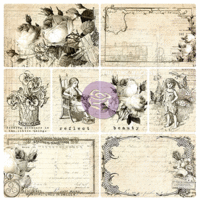 Prima - Everyday Vintage Collection - Paintables - Four