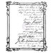 Prima - Time Travelers Memories Collection - Clear Acrylic Stamps - One