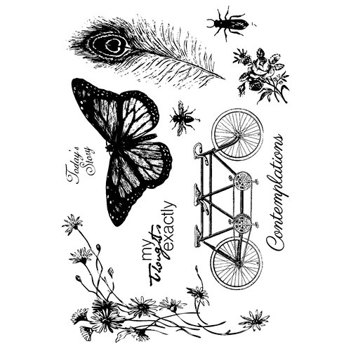 Prima - Iron Orchid Designs - Cling Mounted Stamps - Nature