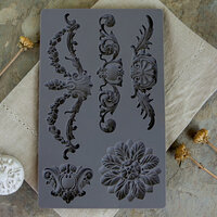 Prima - Iron Orchid Designs - Vintage Art Decor Mould - Baroque 3