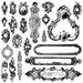 Prima - Iron Orchid Designs - Cling Mounted Stamps - Hardware