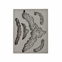 Prima - Iron Orchid Designs - Vintage Art Decor Mould - Reflections