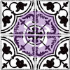 Prima - Iron Orchid Designs - Clear Acrylic Decor Stamps - 12 x 12 - Field Tile Cubano