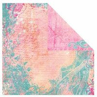 Prima - Wink Collection - 12 x 12 Double Sided Paper - Baby Blues