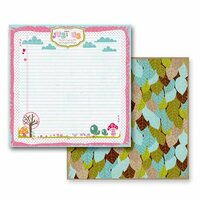 Prima - So Cute Collection - 12 x 12 Double Sided Paper - Hide and Seek