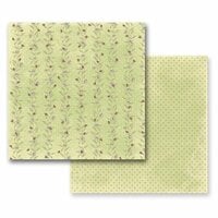 Prima - Jack and Jill Collection - 12 x 12 Double Sided Paper - Sunny Meadow