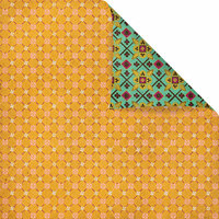 Prima - Melody Collection - 12 x 12 Double Sided Paper - Poppy