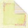 Prima - Sparkling Spring Collection - 12 x 12 Double Sided Paper - Amie