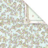 Prima - Sparkling Spring Collection - 12 x 12 Double Sided Paper - Giselle