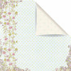 Prima - Sparkling Spring Collection - 12 x 12 Double Sided Paper - Day Break