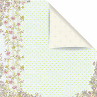 Prima - Sparkling Spring Collection - 12 x 12 Double Sided Paper - Day Break