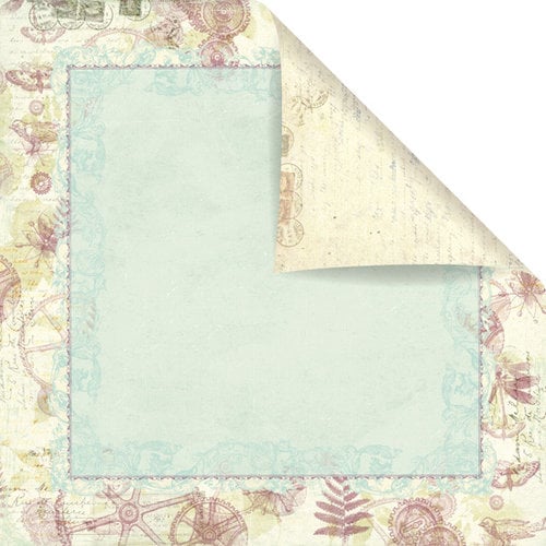Prima - Botanical Collection - 12 x 12 Double Sided Paper - Missing You
