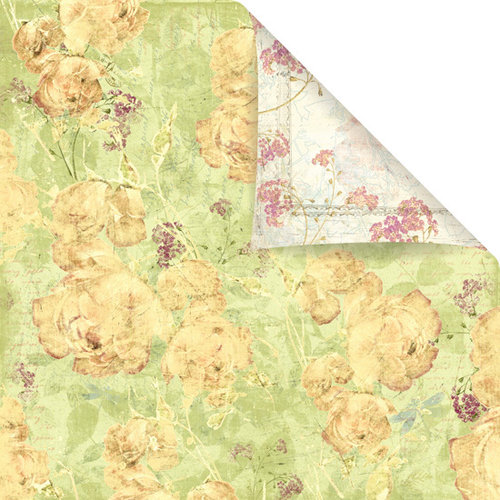 Prima - Botanical Collection - 12 x 12 Double Sided Paper - Beloved