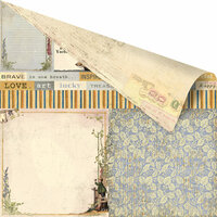 Prima - Londonerry Collection - 12 x 12 Double Sided Paper - Manor House