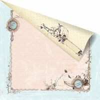 Prima - Pixie Glen Collection - 12 x 12 Double Sided Paper - Chip-a-Twit