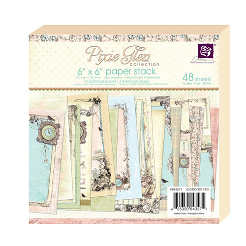 Prima - Pixie Glen Collection - 6 x 6 Paper Pad