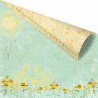 Prima - Sun Kiss Collection - 12 x 12 Double Sided Paper - Shady Nook